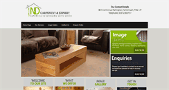 Desktop Screenshot of ndcarpentryandjoinery.co.uk